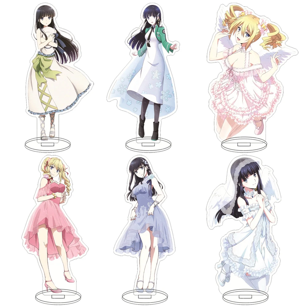 

Anime The Irregular at Magic High Acrylic Stand Model Figure Miyuki Shiba Angelina Kudou Shields Cosplay Desk Decor Props Gifts
