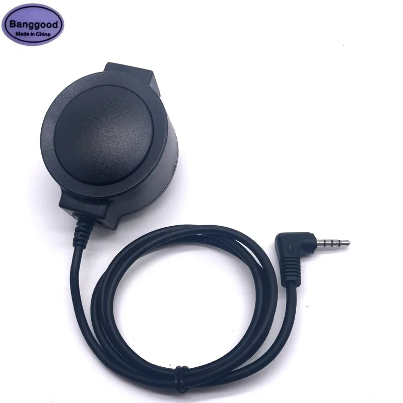 K-324 Big Ptt Per Z Tactical Bowman Elite Ii U94 Ptt Cuffie Gola Mic Headset Per Yaesu Vertex Vx-3R Vx-5R Vx3R Vx5R Radio