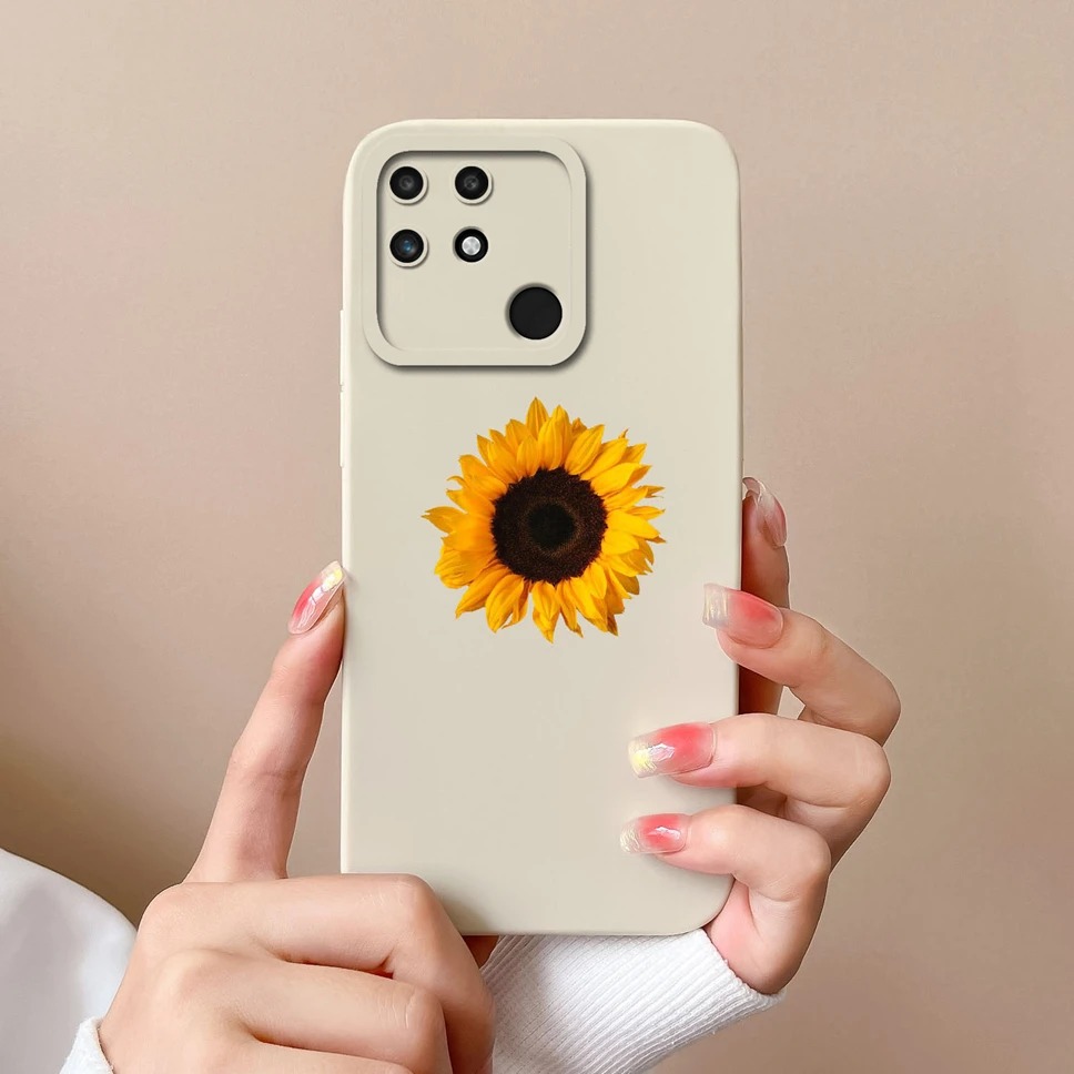 Fashion Love Heart Soft Smooth Liquid Silicone Phone Case - Bumper Cover