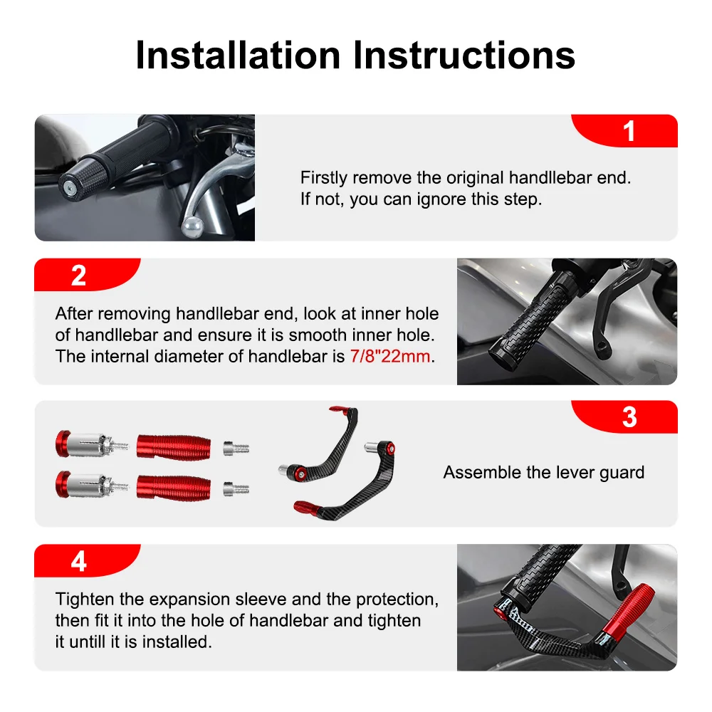 For Yamaha YZF R6 Motorcycle Brake Clutch Levers Guard Protector YZFR6 1999-2015