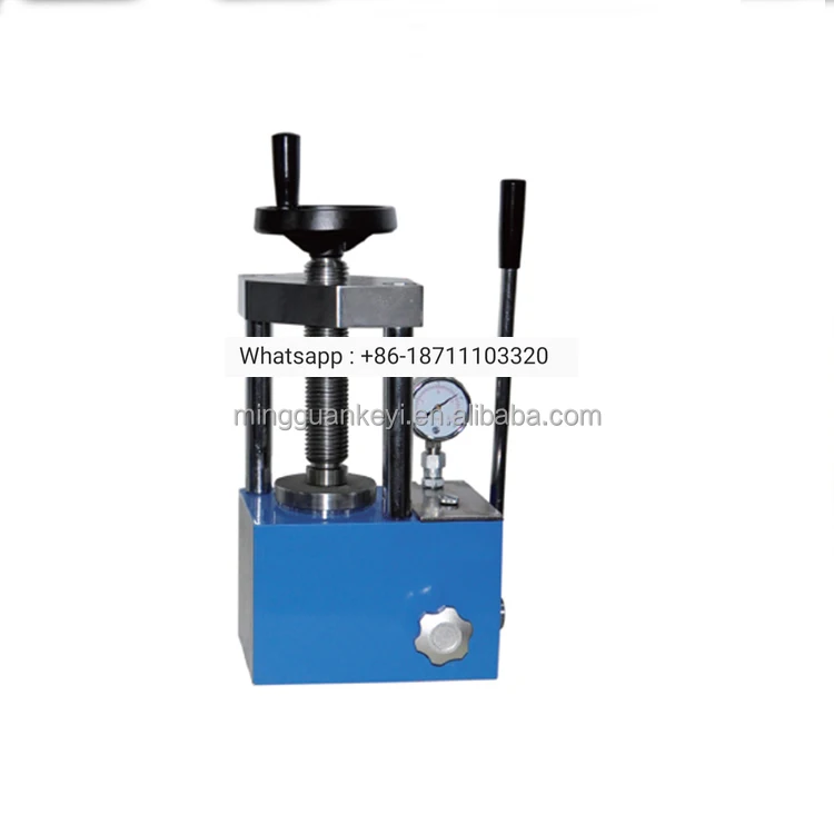 

5T small two column manual hydraulic pellet press machine for ceramic sample preparation-MG-PC-5