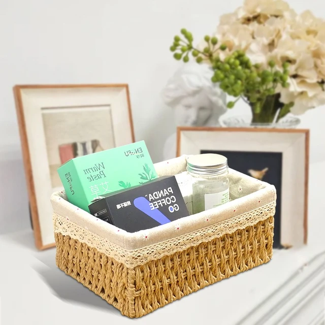 Storage box Large capacity snack storage box Household desktop light luxury acrylic  organizer transparent debris storage basket - AliExpress