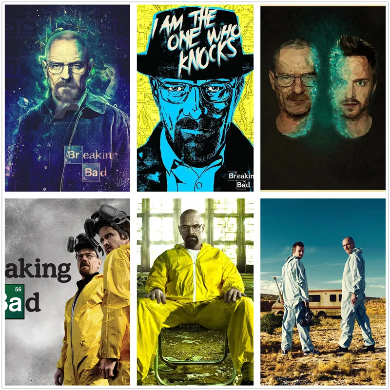 Classic TV Show Breaking Bad Diy Diamond Painting Kit Picture Full Round Drill Inlaid Embroidery Craft Cross Stitch Home Decor