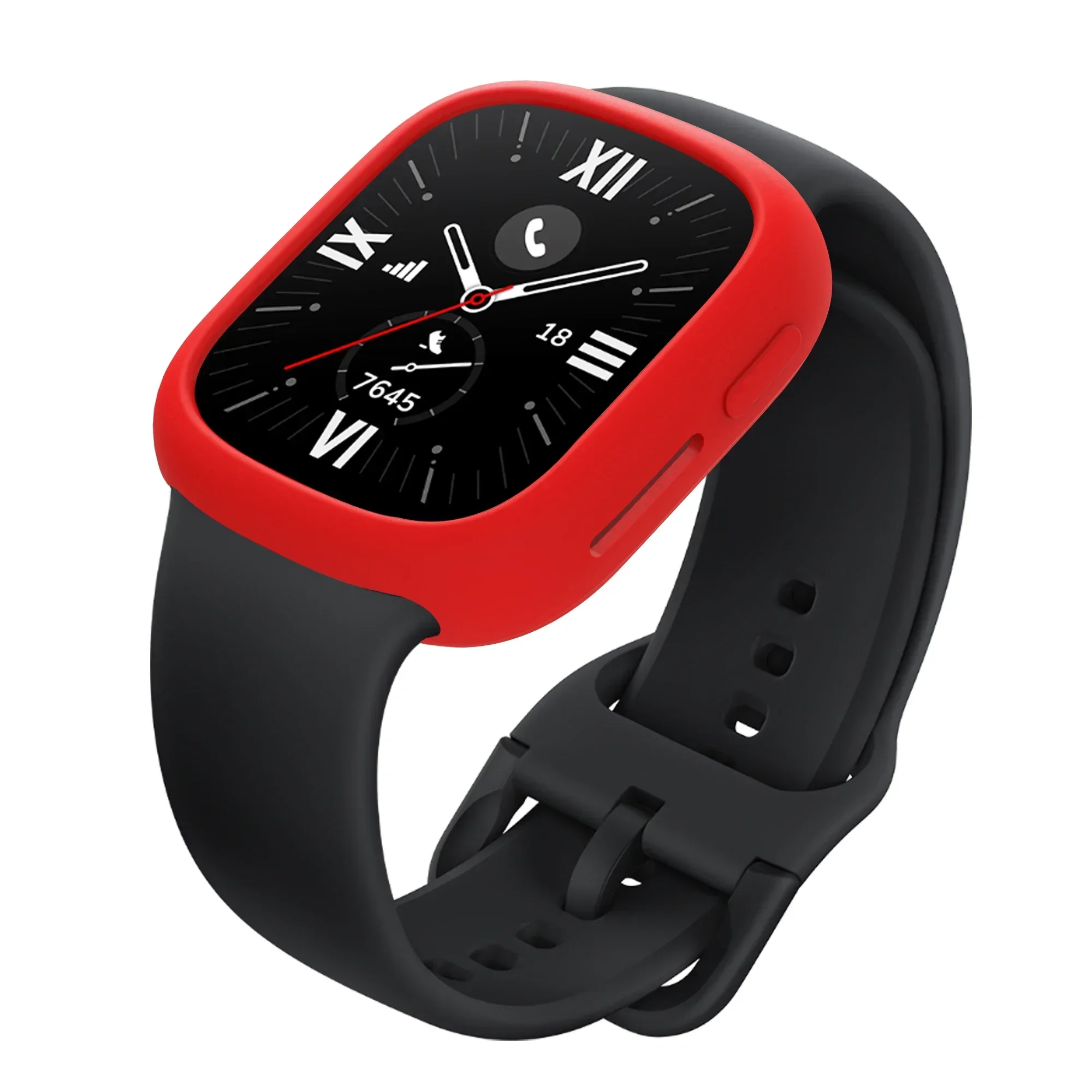 Soft Silicone Protective Sleeve for Smart Watches - Durable Bumper & Frame Protector