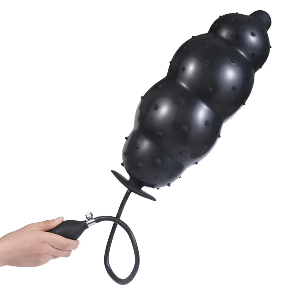 Plug anal expandible y masajeador de próstata para hombres y mujeres_voghion.com
