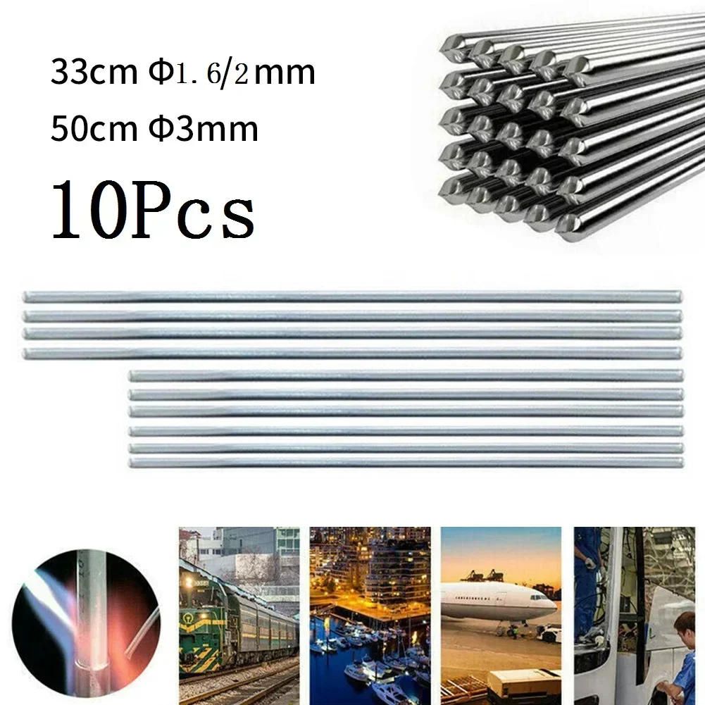 Silver Aluminium Welding Rods 33cm/50cm 500mm/330mm Lot Low Temperature Pack Rod Wire Brazing Easy Melt Solder