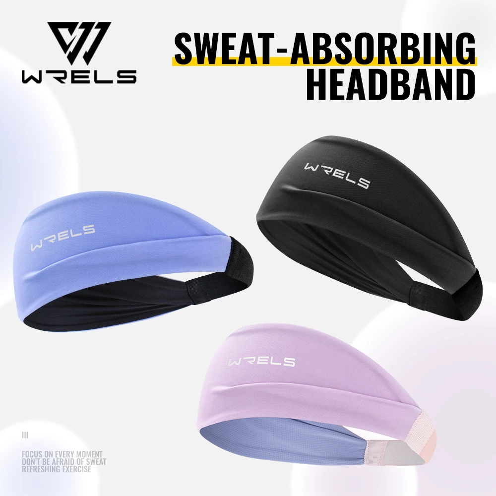 Outdoor Sports Fitness Sweatband: Unisex Elastic Hair Wrap for Cycling, Yoga, and Running