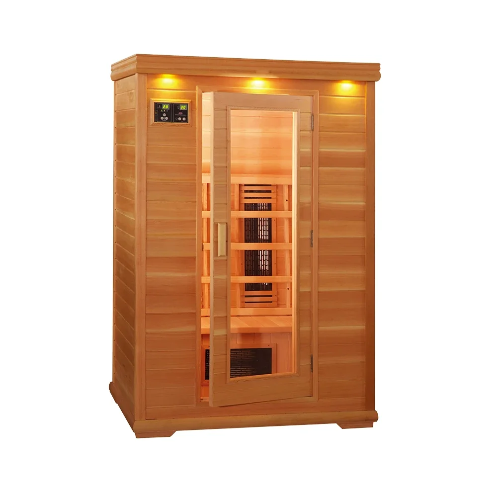 

March Hot Sale Indoor Wooden Infrared Dry Steam Sauna Room Bath