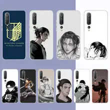 

FHNBLJ Allen Attack On Titan Phone Case for Samsung S21 A10 for Redmi Note 7 9 for Huawei P30Pro Honor 8X 10i cover