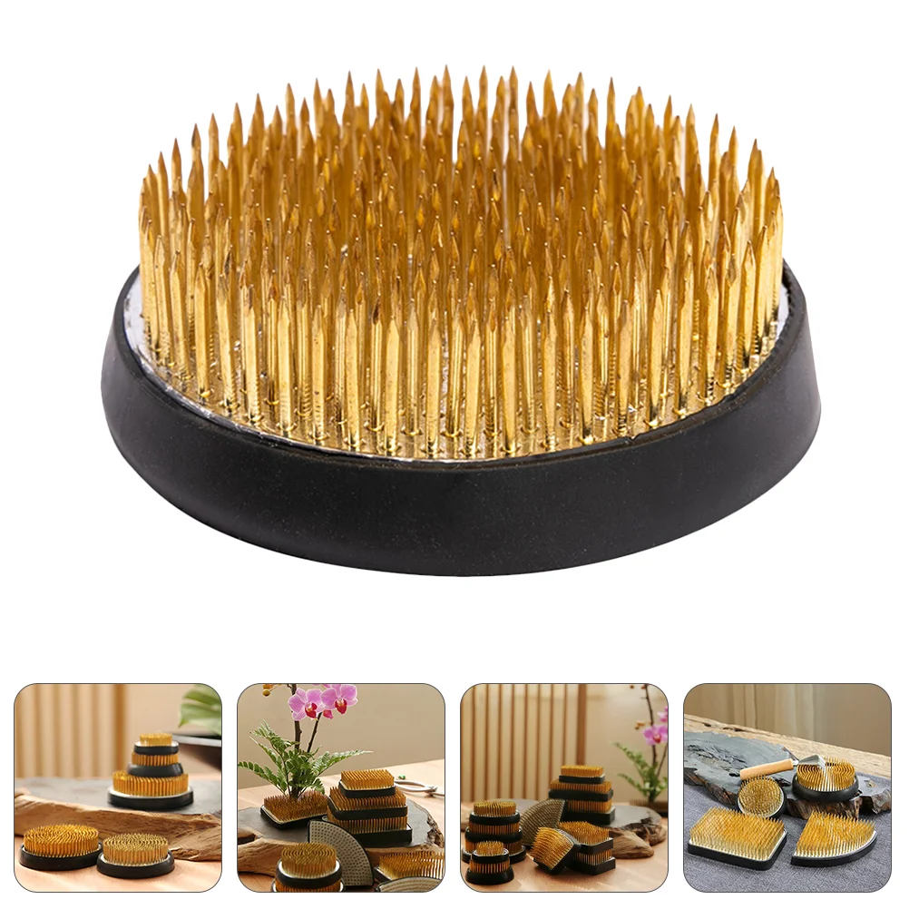 

Fixed Flower Arranger Pin Needle Arranging Fixing Holder Arrangement Round Floral Chinese Tool Pot