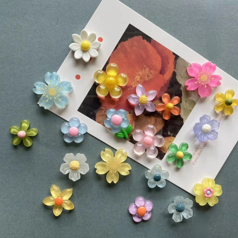 Decorative Resin Refrigerator Magnet Magnets Stick Garden Flowers Creative Whiteboard Cartoon Magnetic Stickers Home Decor magnetic fridge magnets,magnetic sticker,magnetic fridge stickers