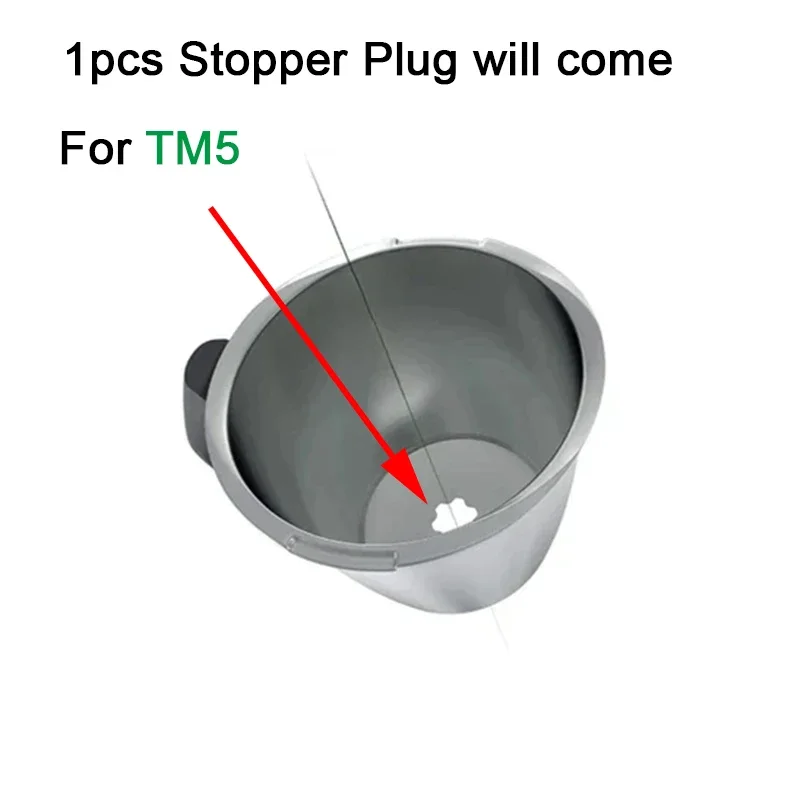 Main Pot Stopper Plug for Thermomix TM5 Slow Cooker Blade Hole Sealing Cap Boiled Water