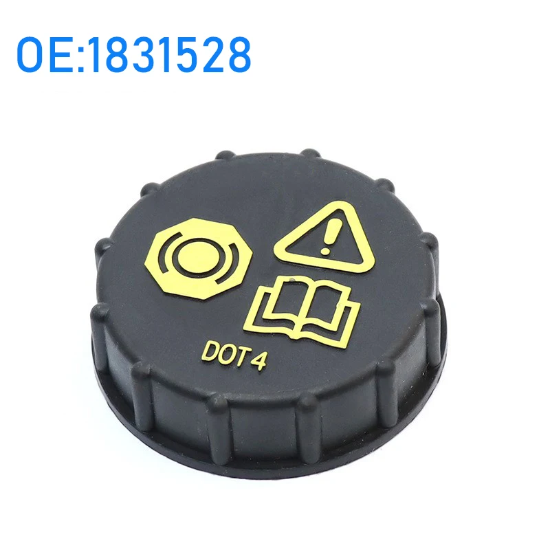 1pc 6M512162AA Brake Fluid Reservoir Cap for Ford Transit MK7 2006-2014 Mondeo MK2 Focus MK3 Fiesta MK5 C-MAX brake fluid cap