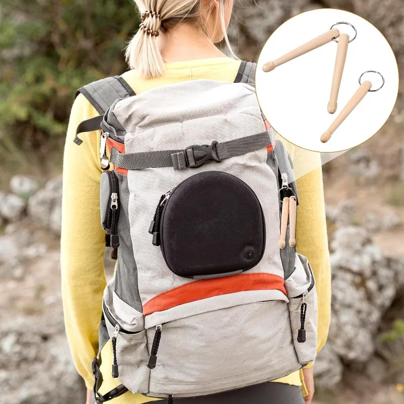 Mini Drum Stick Wooden Set for Tuning Drums, Equipped with One or Two Drum Sticks and Mini Drum Gear Striking Accessories