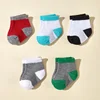 5Pair New Colored Boys and Girls Baby Socks 2