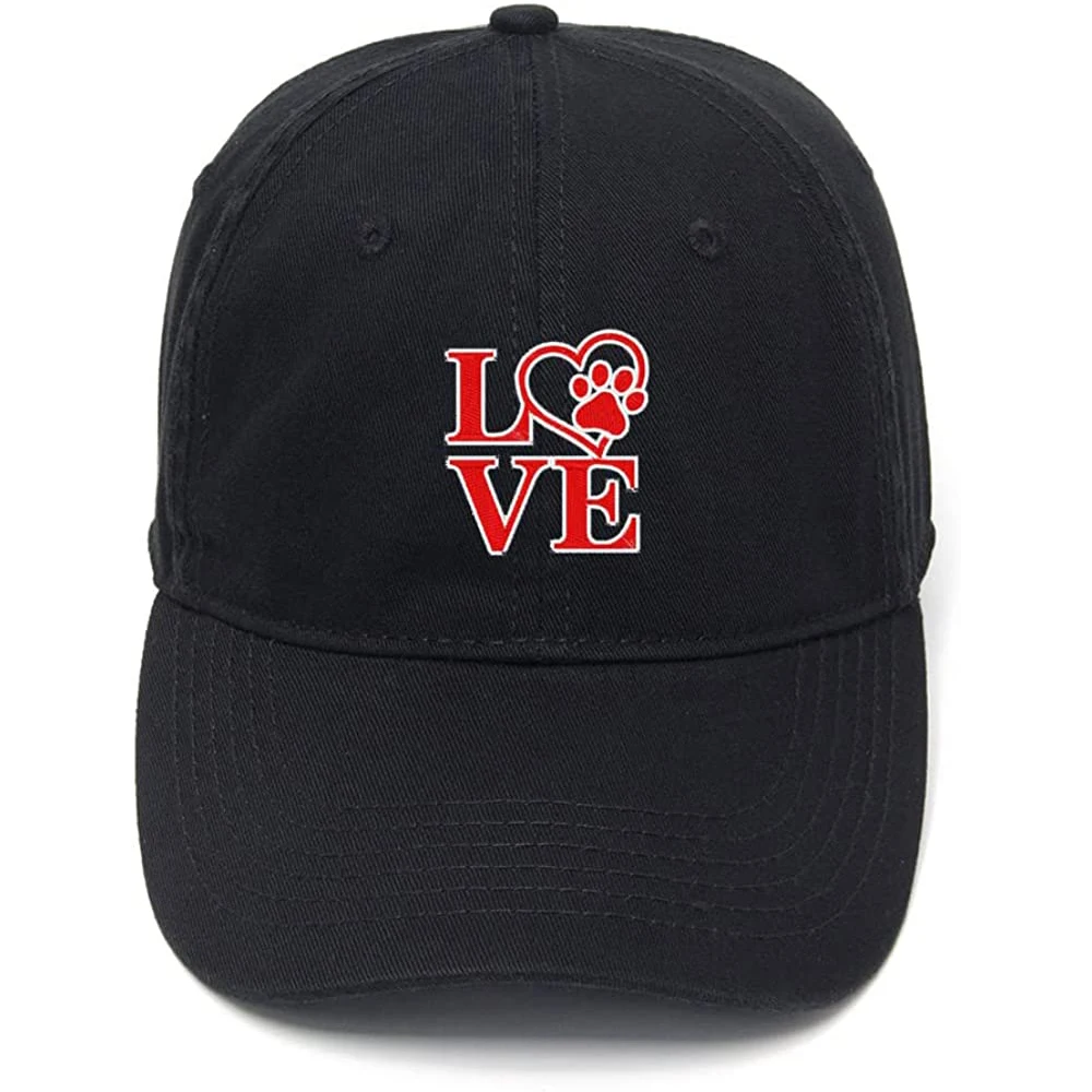 

Lyprerazy Мужская бейсболка с вышивкой в виде собаки, хлопковая Повседневная Бейсболка с вышивкой