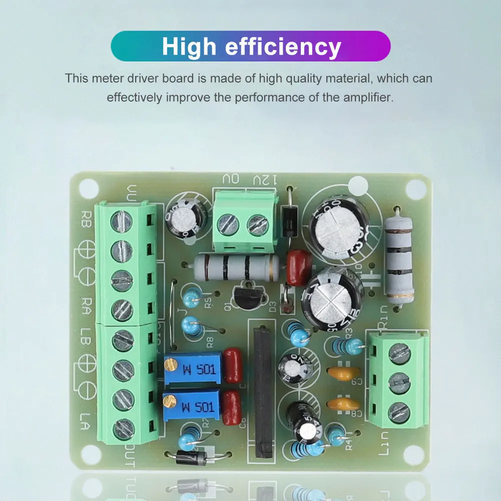 TA7318P HiFi VU 레벨 계량기 드라이버 보드, DC 12V VU 계량기 드라이버 PCB 보드, 오디오 프리앰프 증폭기용 스테레오 모듈