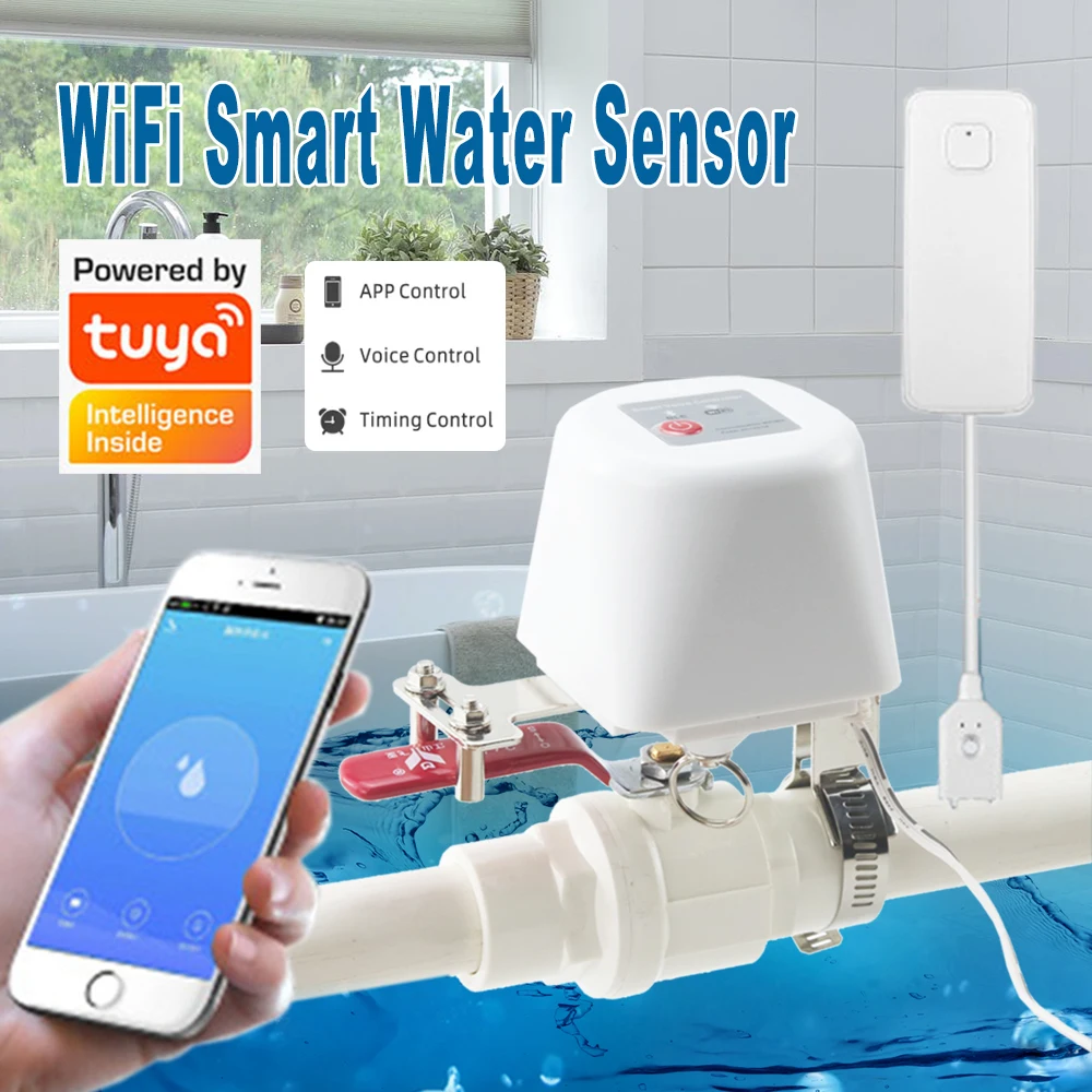 Tuya Smart Wifi Gas Manipulator Garden Water Timers Shut Off Valve