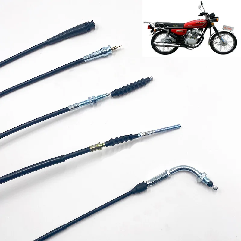 MotorcycleControlCablesThrottleBrakeClutchTechoSpeedometerCable