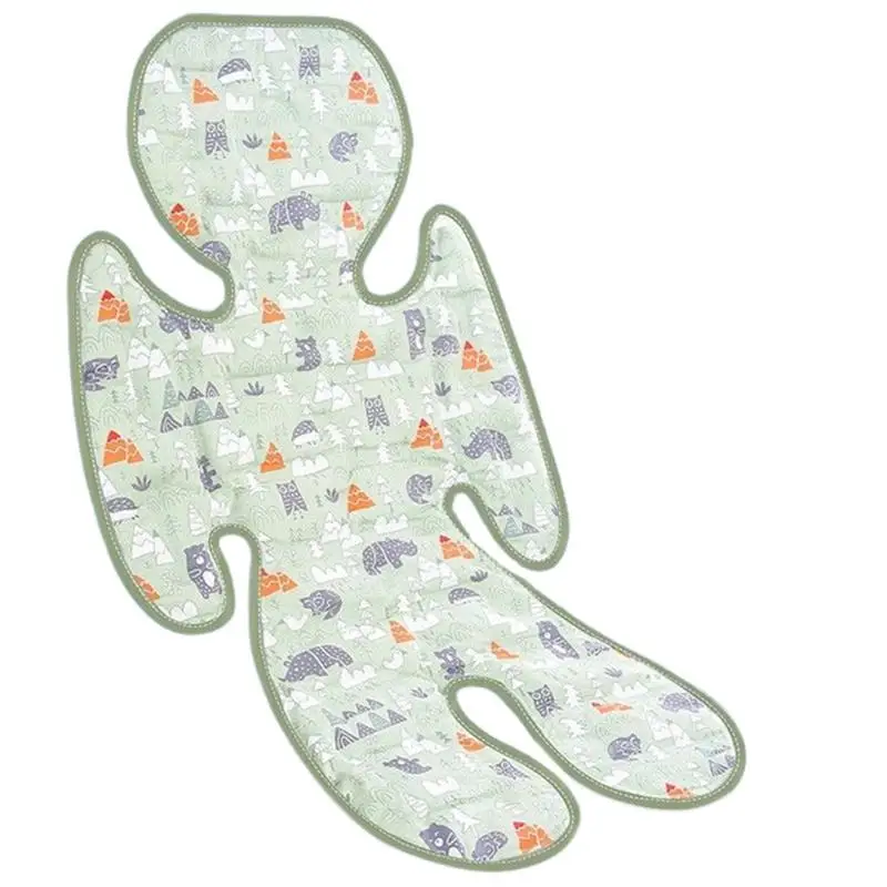 Baby Stroller Cooling Pad EVA And Cloth Adjustable Stroller Cooling Cushion Child Dining Chair Cool Mat For Summer High Chair