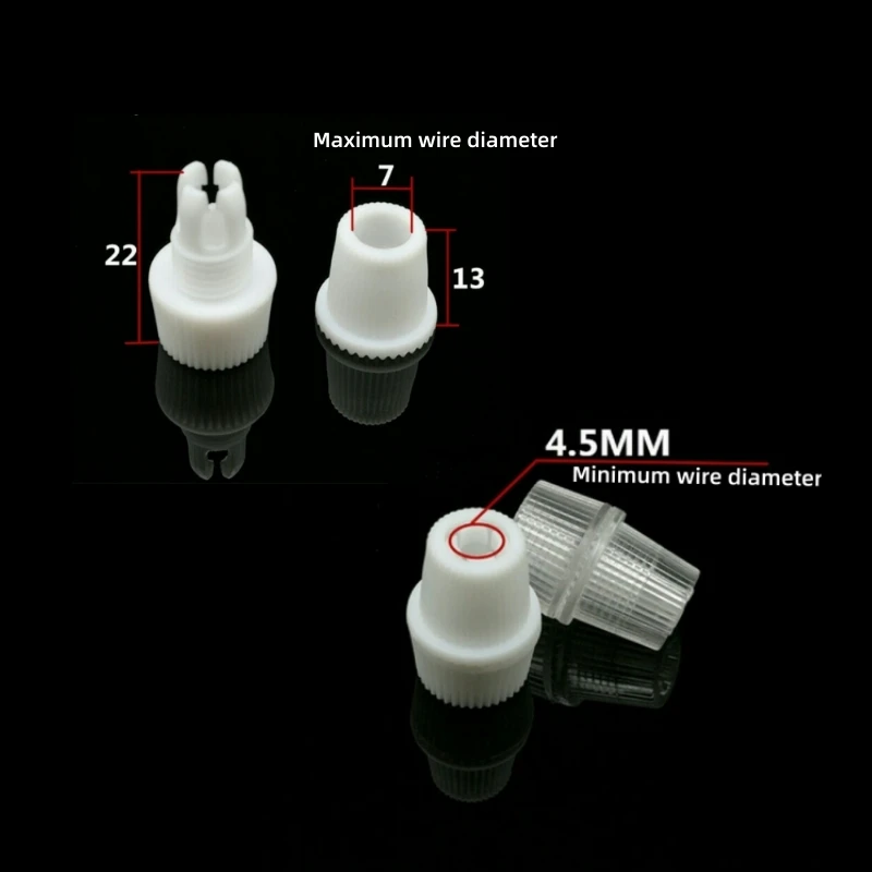 Plastic Short Item Grips Lighting Cable Grips for Wire Lock M10 Threaded 50pieces
