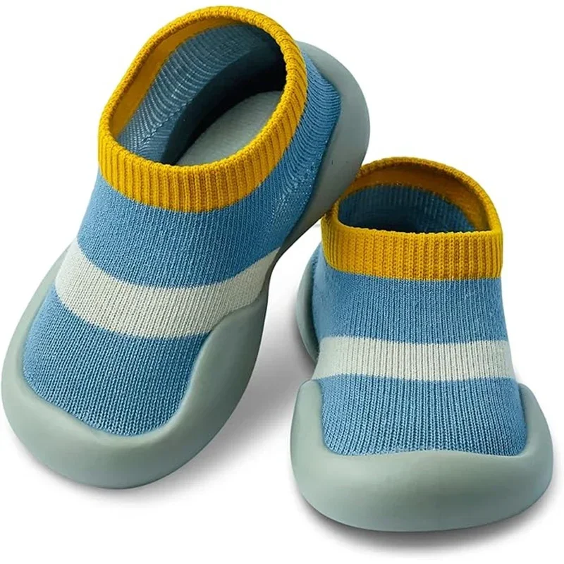 Baby Shoes Boys Girls First Walking Shoes Non Slip Soft Sole Sneakers Toddler Infant Babygirl Sock Shoes