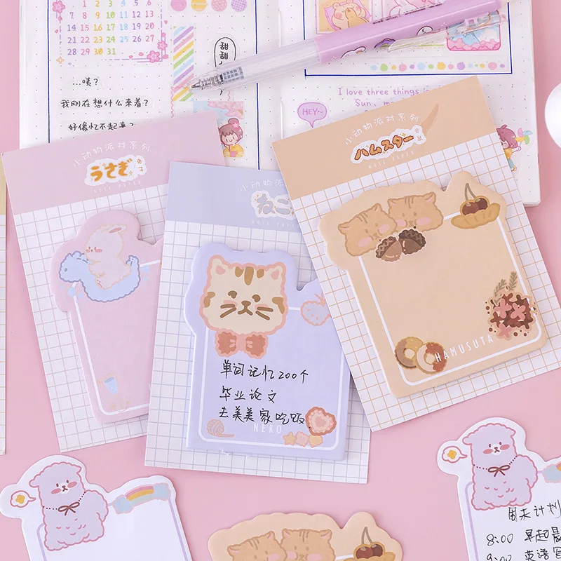 Рисунок 3 - Липкие заметки, милые Мультяшные животные