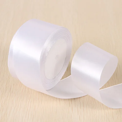 Elegant Satin Ribbons in Variety of Colors for Wedding and Party Decorations