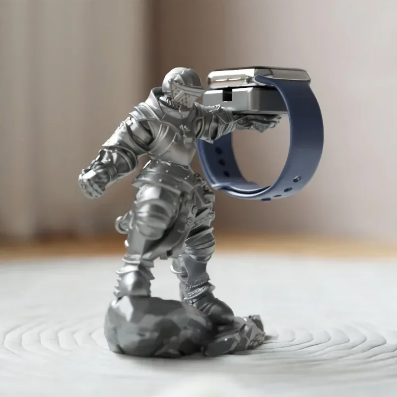 Resin Apple Watch Stand Creative Figure Hand Support Apple Watch Holder Storage Base for Watches Desktop Accessories