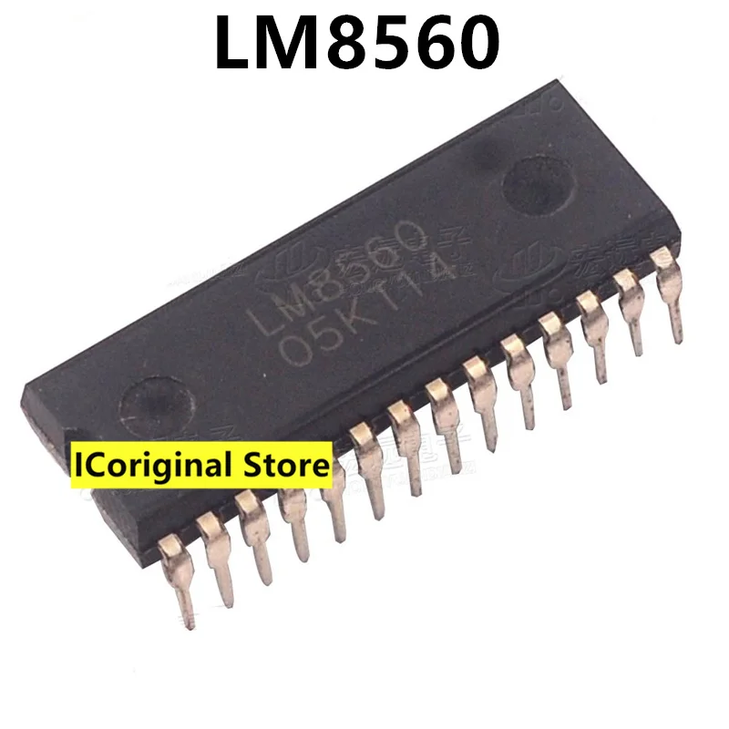 New and original LM8560 Digital LED quartz clock display chip DIP28 ...