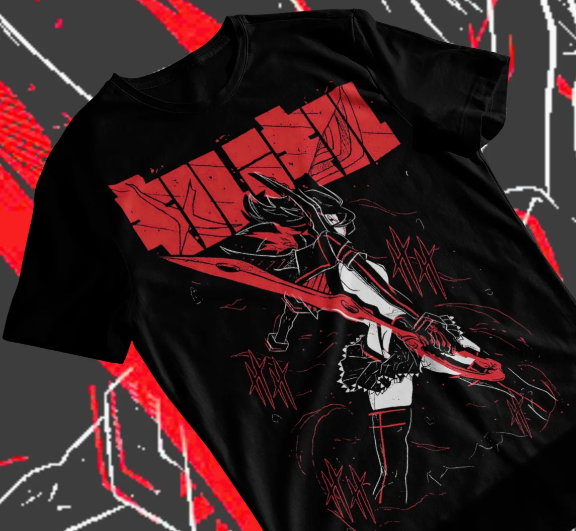 Фото Мягкая футболка Kill la Kill Ryuko ryuko, аниме ryuko matoi senketsu №2