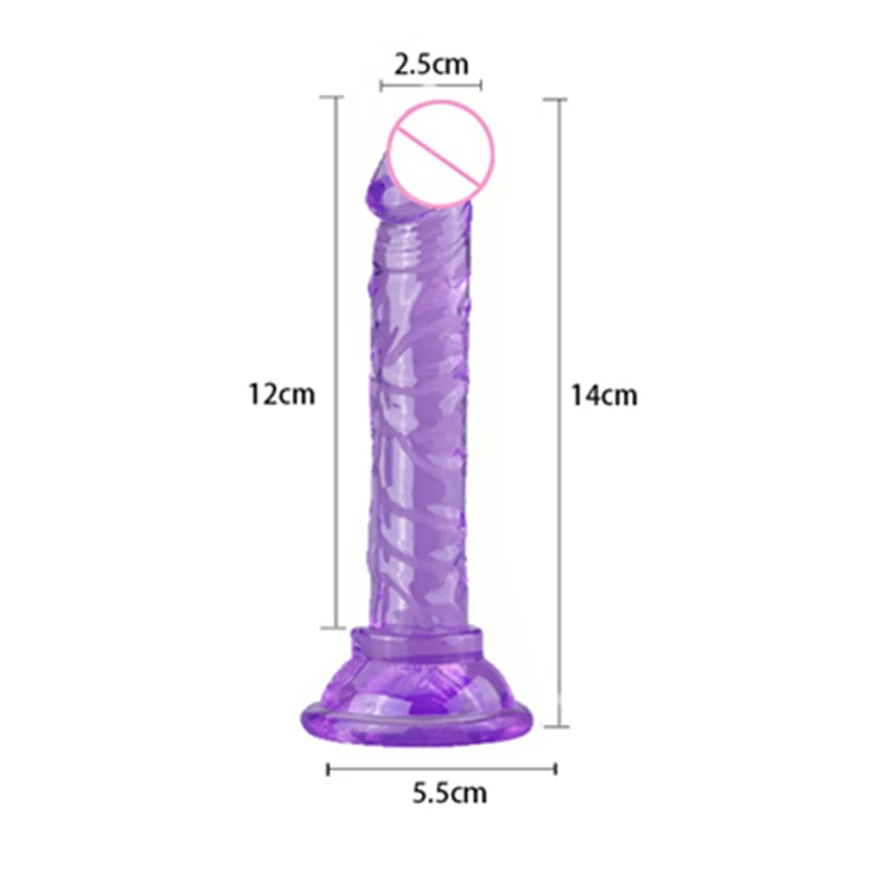 Realistic Soft Jelly Big Dildo Realistic Fake Dick Penis Butt Plug Cock Sex Toys for Woman Men Vagina Anal Massage Dildo Toy sex toys