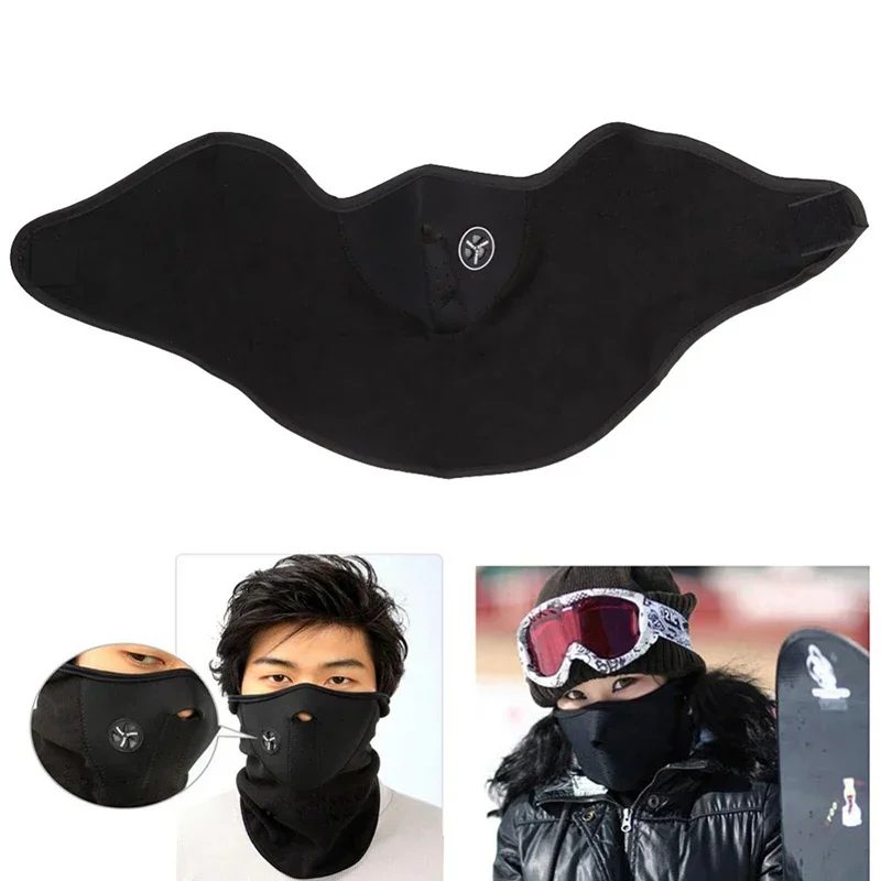 1pcs Riding Mask Windproof and Dustproof Outdoor Cold-proof Motorcycle Face Protection Warm Mountain Climbing Ski Mask