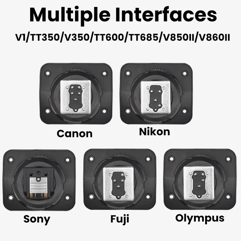 On Camera Flash Camera Flash Flash Hot Shoe Replace Accessories compatible Speedlite V1 V860II V850III V350S TT685 TT685II TT350 TT600S