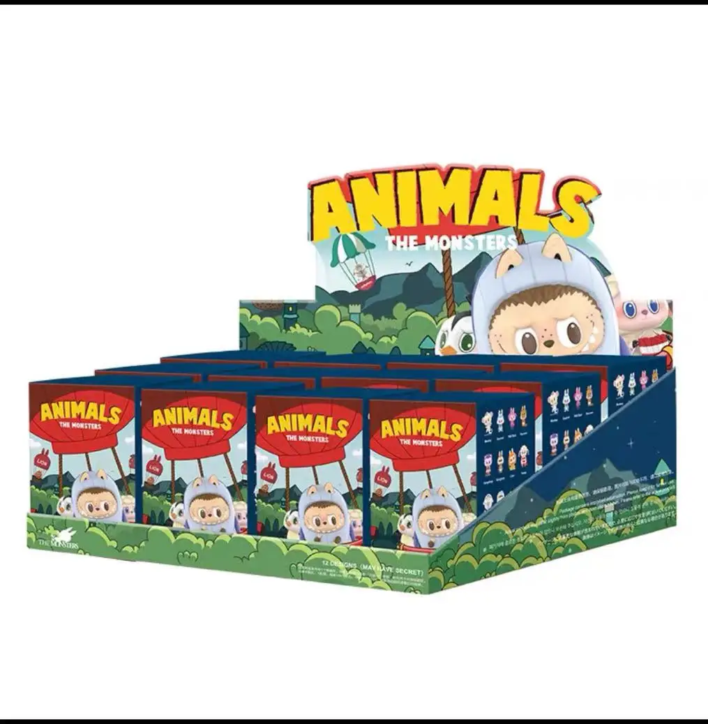 thumbnail image 1 of Caja ciega de animales Labubu The Monsters Elfs, juguetes, linda caja misteriosa, bolsa de adivinación, modelo de escritorio Kawaii para regalo de cumpleaños de niña, 1 of 5