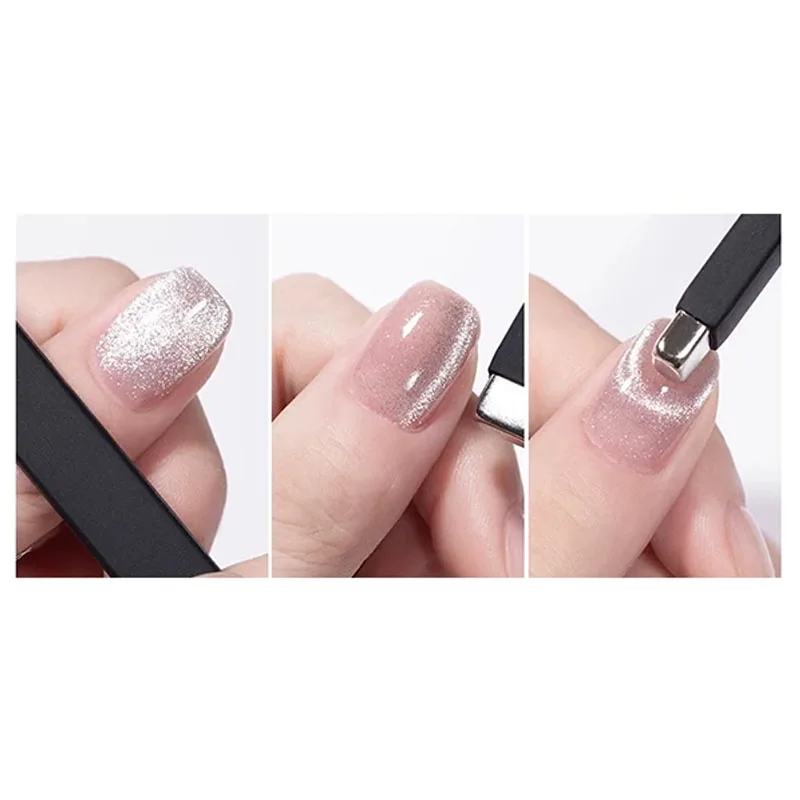 Nail Magnetic Stick With Sleeve Cat Magnet Board For Nail Gel Polish Line Strip Magnetic Effect Art Decal Tool