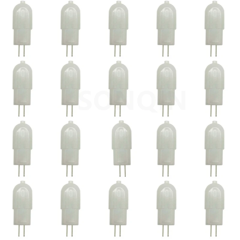 

20pcs High Power Dimmable LED Lmp Bulb G4 LED 12V AC DC 220V Bulbs G4 3W 12leds 2835 SMD Bulb Lamp Super Bright