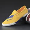 New Spring Men's Shoes Korean Embroidered Trendy Men's One Step Canvas Casual Cloth Shoes Fashion Board Shoes Sneakers for Men 1