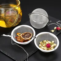 Creative Stainless Steel Tea Infuser Ball Sphere Teaware Cha Strainers Spice Diffuser Coffee Filter Sieve Kitchen Utensils 3