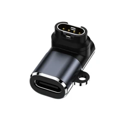Universal USB - C Charging Adapter for Garmin Approach and X Series Watches (Dark Blue Black)