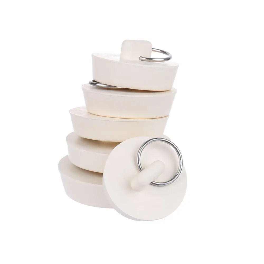 Water Sink Plug Bathtub Stopper Round Rubber Drain Cover Bathroom Accessories