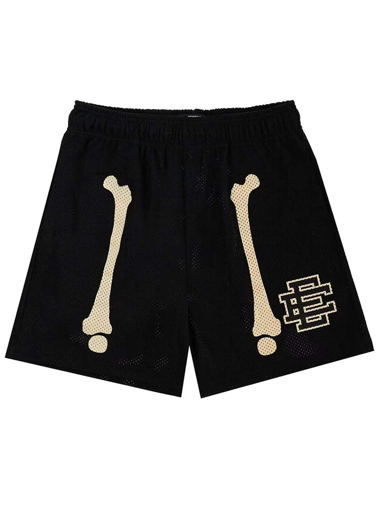 Description Picture 3 of itemEric Emanuel Shorts men's summer brand fitness beach pants sports mesh breathable Men's shorts Fashion mesh EE shorts men