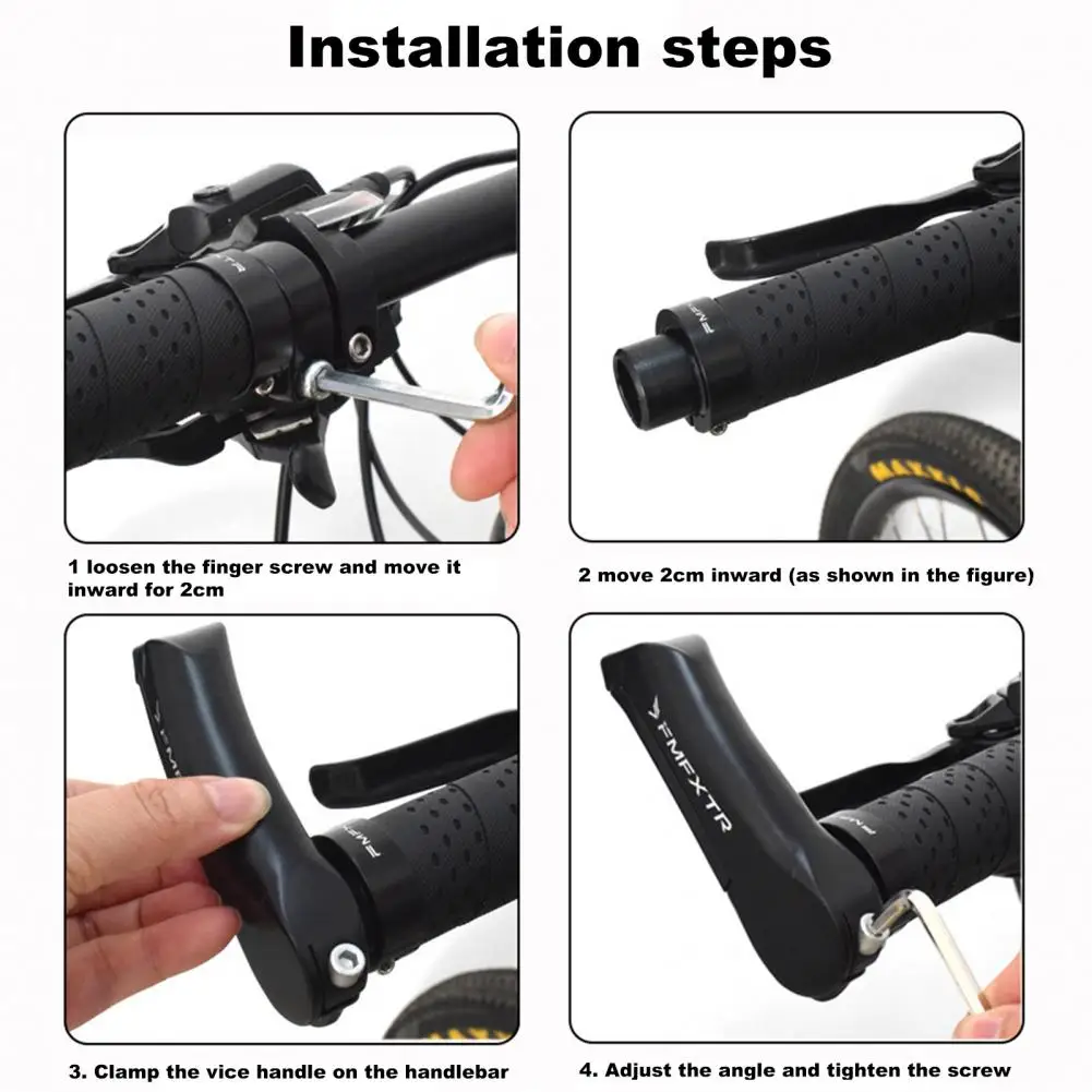 Rest Bar Strong Rest Handlebar Straight Anti-skid  Practical Rust Resistant Bike Rest Bar