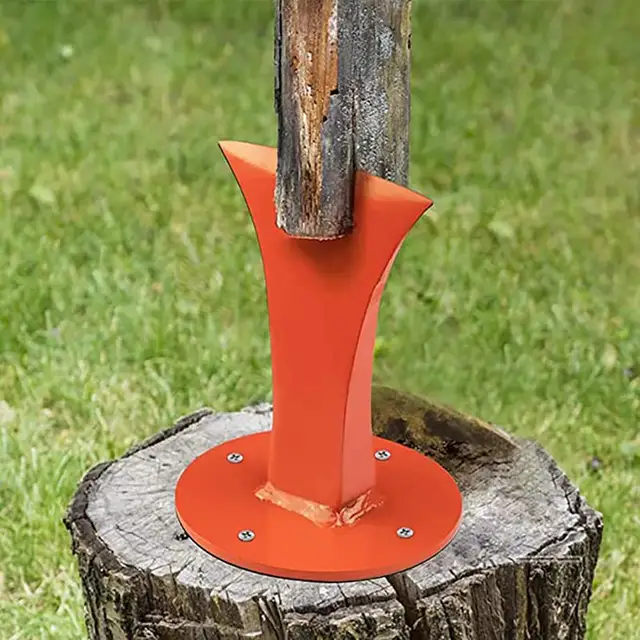 Tűzifa Meggyújtó Osztó Nagy Szilárdságú Gyújtó Fa Lángoló Keksz Ék Kézi Rönkösének Kempingre - Image 3