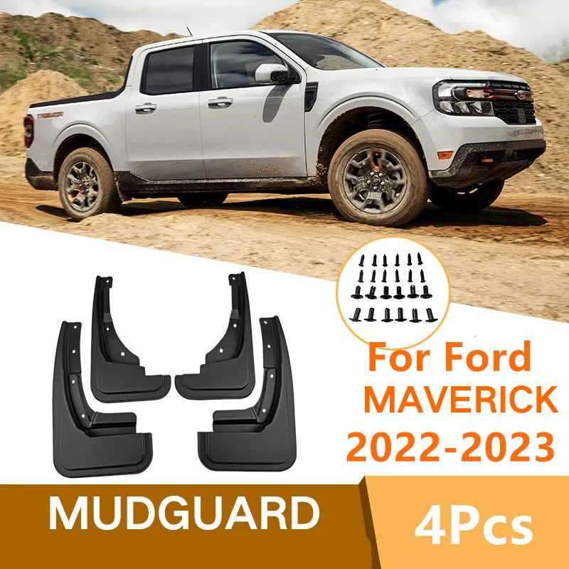 

4 шт., брызговики для Ford Maverick XL XLT 2022 2023