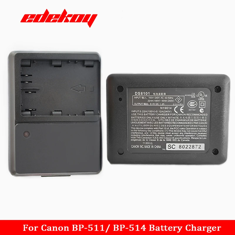 DS8101 CB-5L CB5L Battery Charger For Canon Optura 10 100MC 20