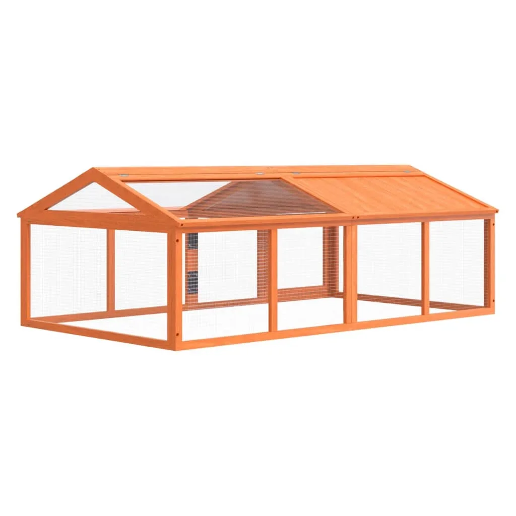 Vue d'ensemble de l'enclos