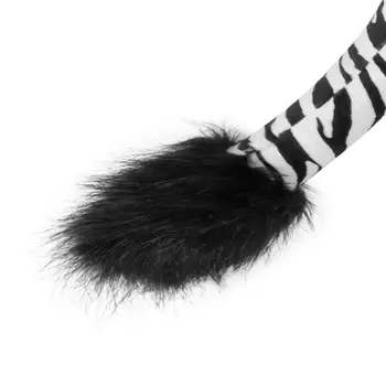 Accessorio per Costume Coda di Animale Leggera Facile da Indossare Coda per Cosplay Morbida Accessorio per Costume di Halloween