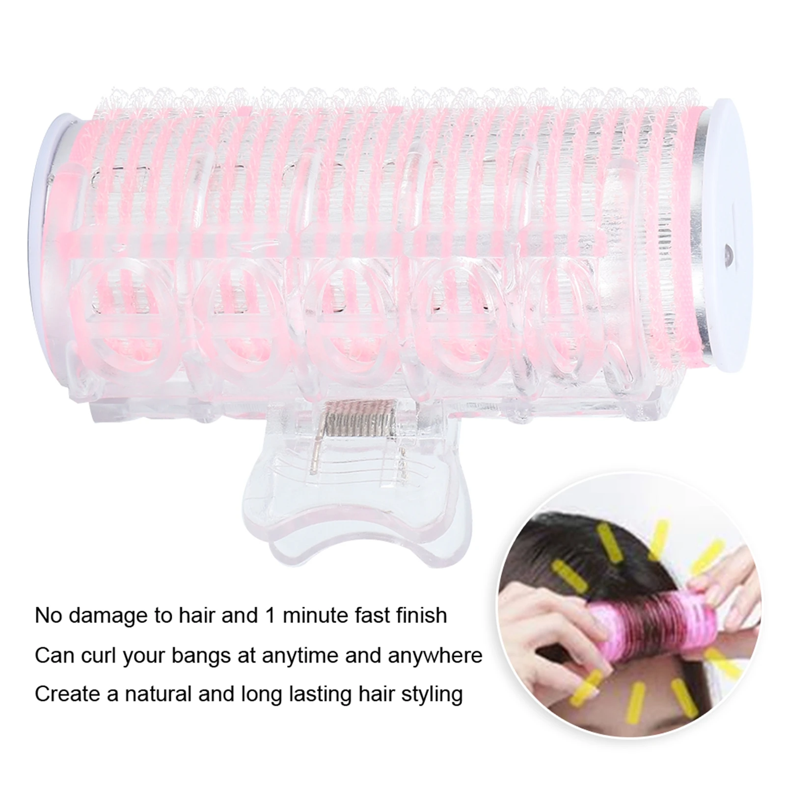 Hair Styling Tool Hair Curling Tools USB Portable Hair Roller Bangs Curling Hair Styling Tool Mini Electric Curler Hairstyle Pro Salon Curling Tools Set