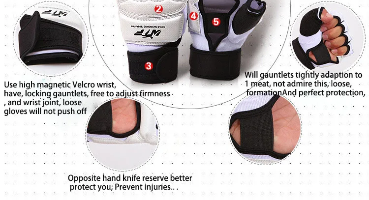 Taekwondo Gloves Foot Protector Taekwondo Shoes Foot Socks MMA WTF Adult Child Hand Protector Half Finger Boxing Gloves taekwondo foot gloves martial arts protector set martial arts shoes
